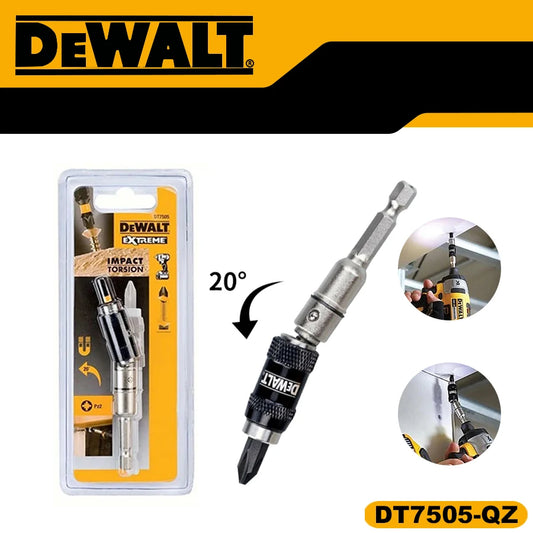 DEWALT DT7505 DT70518 Extreme Impact Torsion Pivoting Bit Tip Insert Holder Electric Screwdriving Bits Set Power Tool Accessory