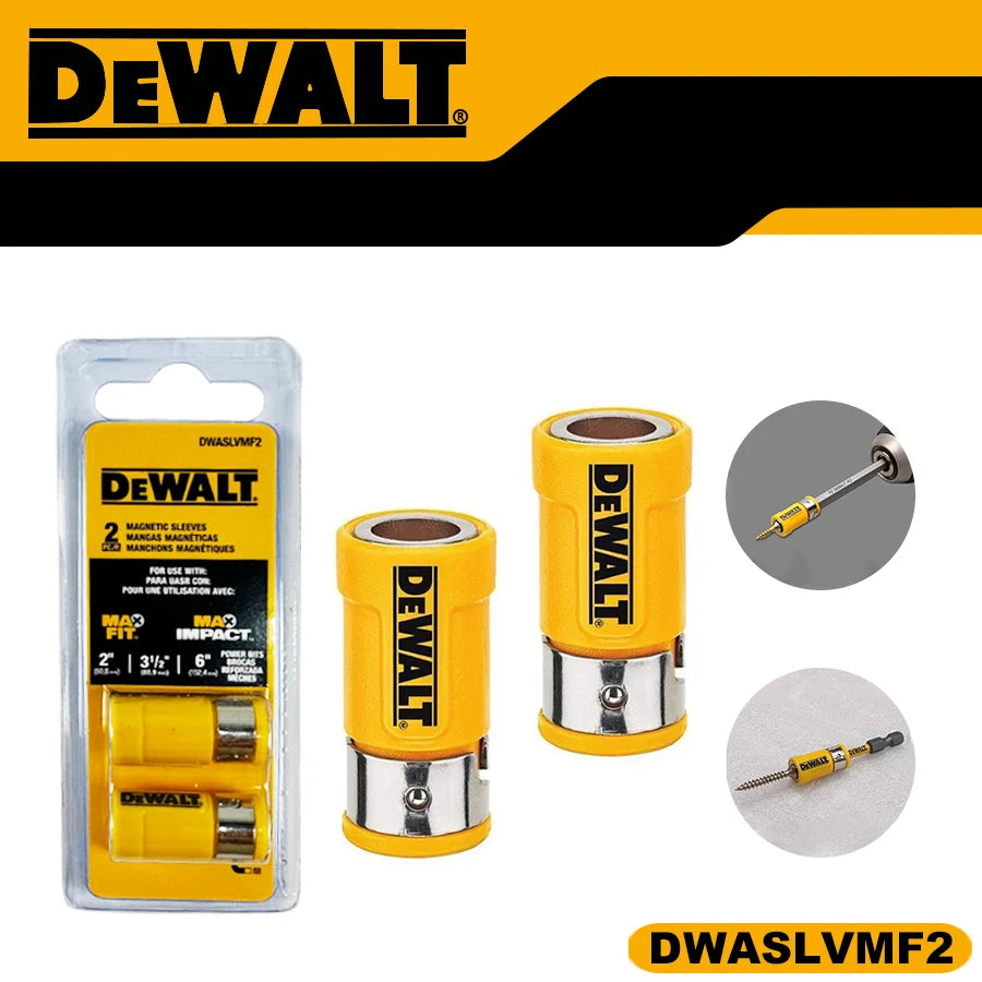 DEWALT DWASLVMF2 MAXFIT Magnetic Bit Sleeve For Driver Power Tool Accessories