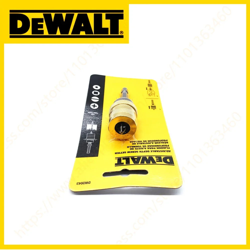 DEWALT DW2043 1/4in Hex Adjustable Screw Depth Setter Screwdepth Setter Power Tool Accessories