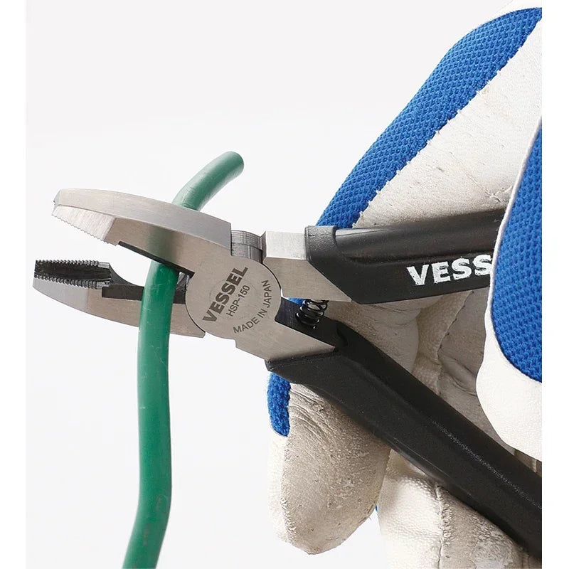 VESSEL Franchise PliersTool NO.HSP-150,multifunctional wire cutting pliers for electrician's tools,can be used for damagedscrews