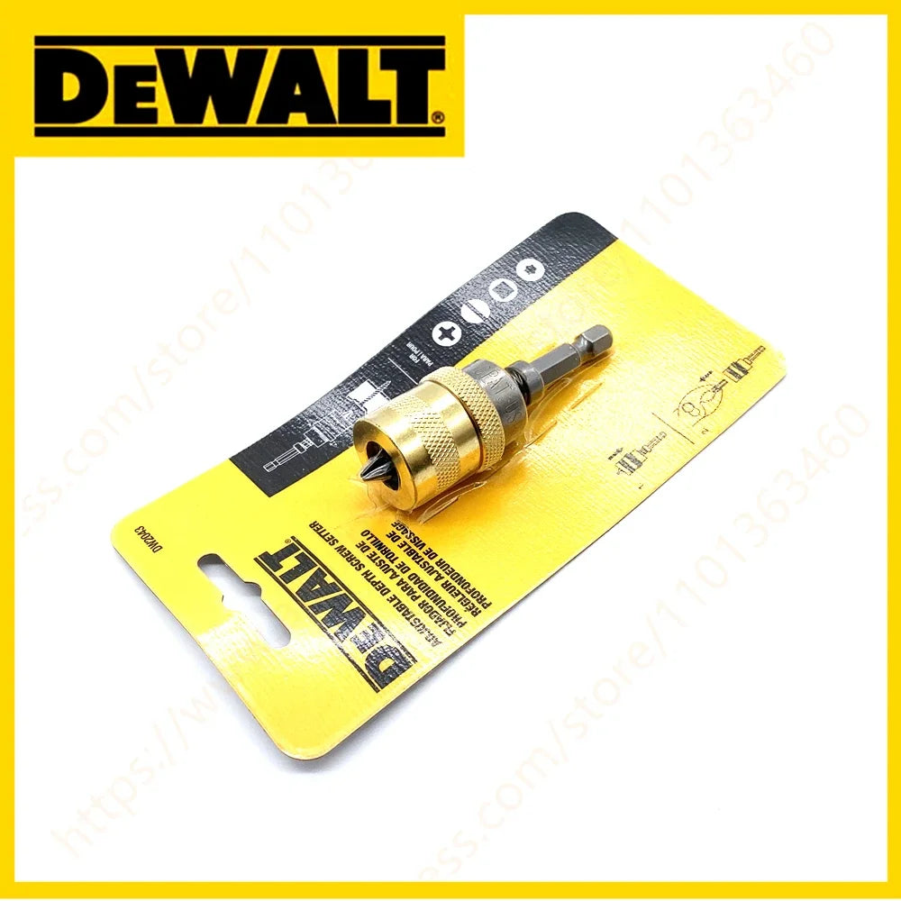 DEWALT DW2043 1/4in Hex Adjustable Screw Depth Setter Screwdepth Setter Power Tool Accessories