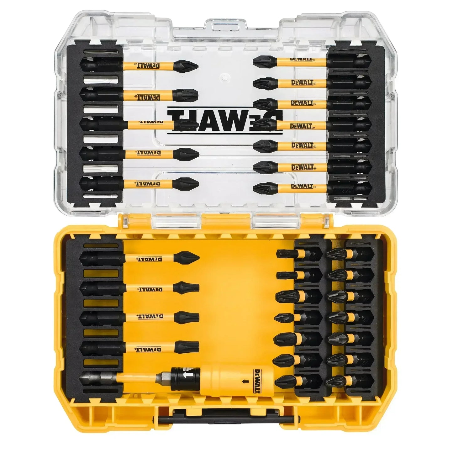 DEWALT DT70739 FLEXTORQ Screwdriver Bits Set 31 Pcs Cordless Driver Impact Drill Bits Set Dewalt Power Tool Accessories