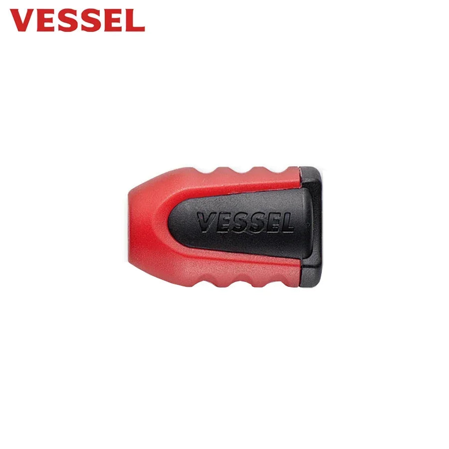 VESSEL NMC -2P 1/2PCS  Screwdriver  Bit  Magnetic Screw  Holder Ring  Bit Holder Screwdriver  Bit Drive  Holder Power Bits Tool