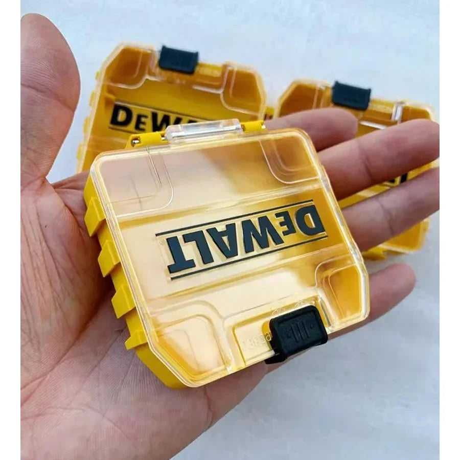 DEWALT DT70800 TSTAK Small Tool Box Mini Storage Box Transparent Plastic Multifunctional Stackable Box Original 63 * 70 * 17mm