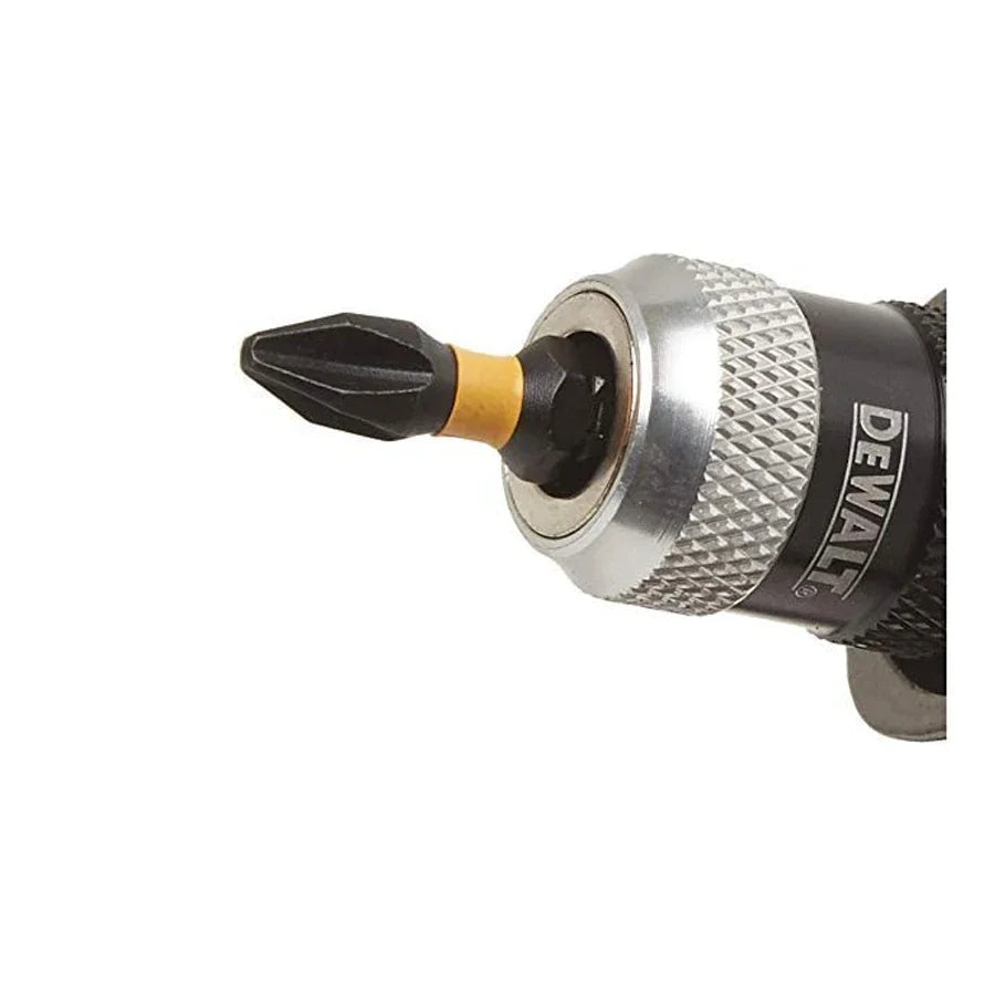 DEWALT Right Angle Drill Adapter 300mm with PH2 Bit Flexible Shaft Flex Extension Hex Bit Holder DWARAFS