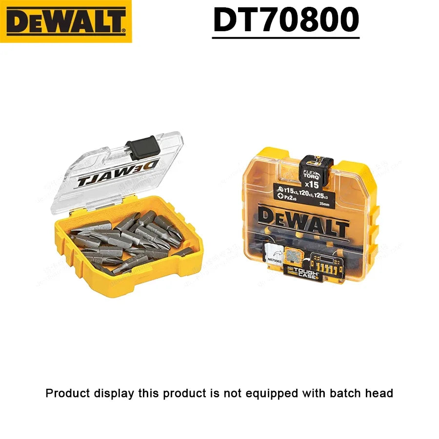 DEWALT DT70800 TSTAK Small Tool Box Mini Storage Box Transparent Plastic Multifunctional Stackable Box Original 63 * 70 * 17mm