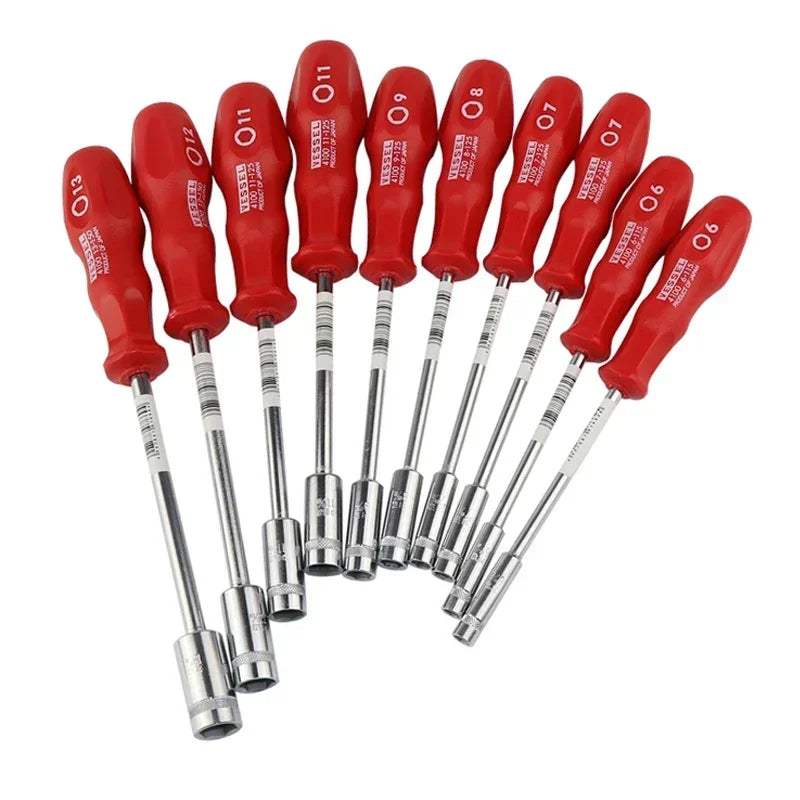 VESSEL Franchise Screwdriver Series NO.4100, reinforced socket screwdriver, dedicated to fastening hexagonal bolts and nuts