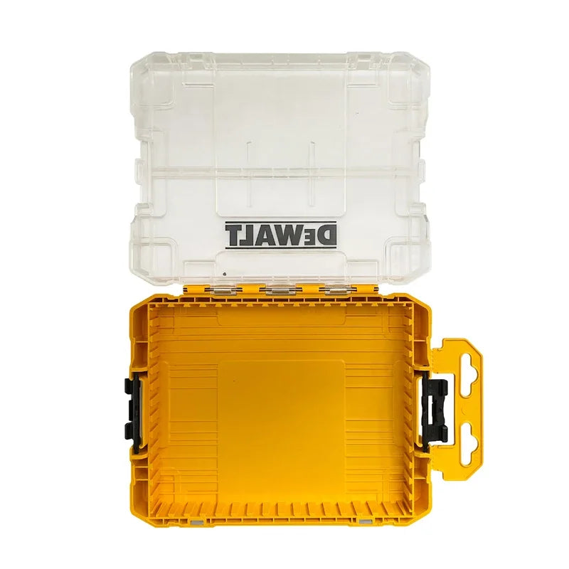 DEWALT DWAN2190 Large Tough Case 220*170*32MM Internal Partition Detachable Parts Drill Bit Hand Tool Accessories Storage Box